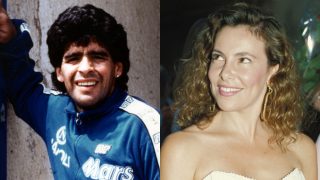 Maradona y Ana Obregón. / Gtres