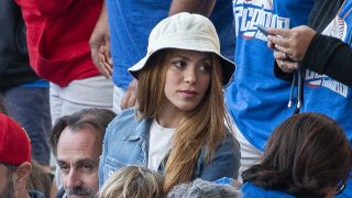 Shakira en un partido de béisbol / Gtres