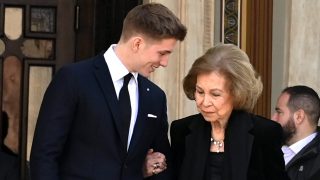 La Reina Sofía junto a Odysseas de Grecia. / Gtres