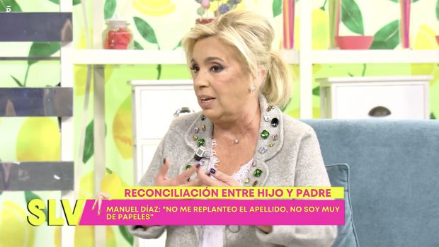 Carmen Borrego en 'Sálvame'. / Telecinco