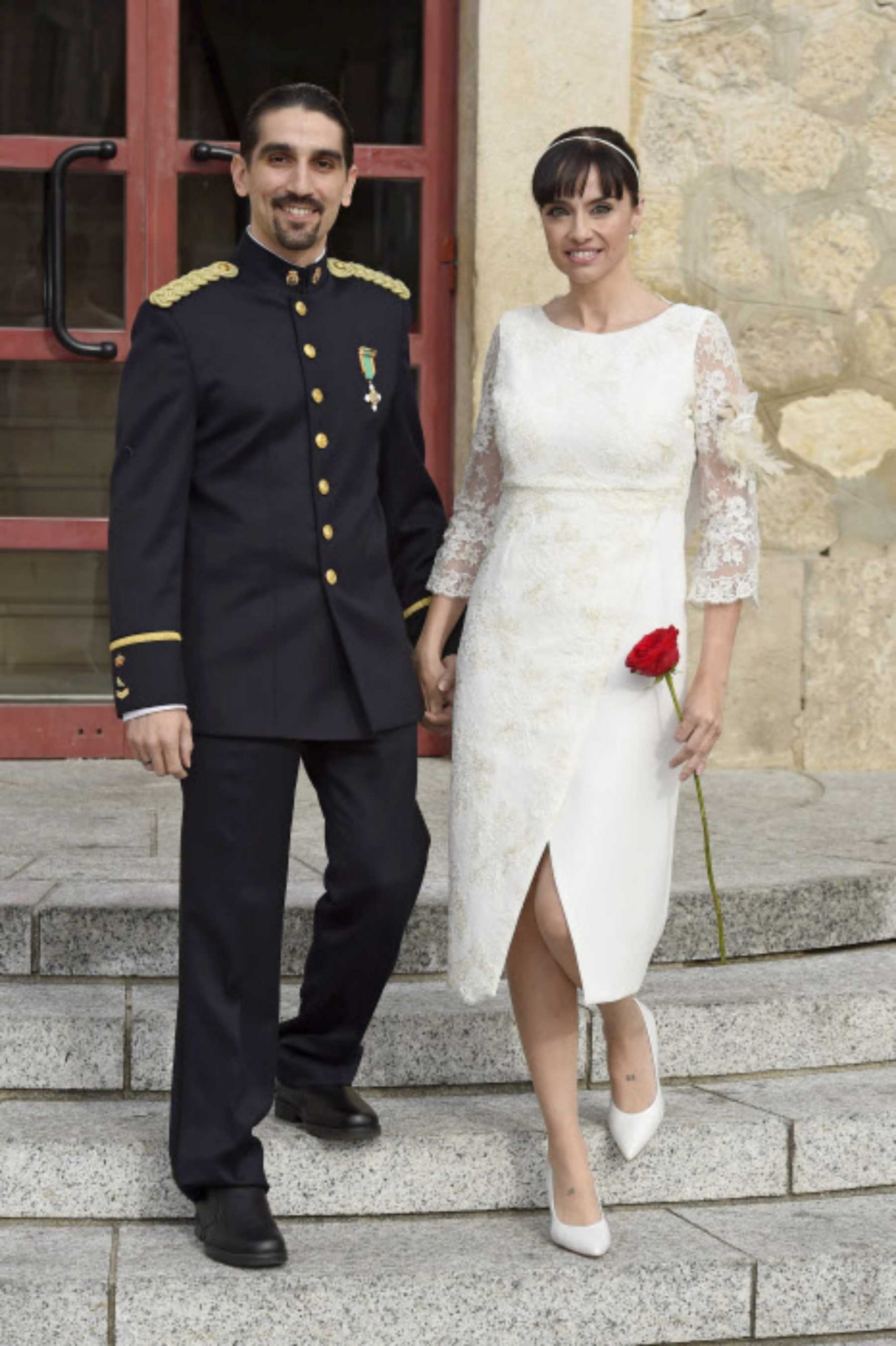 Beatriz Rico y Rubén Ramírez en su boda / Gtres