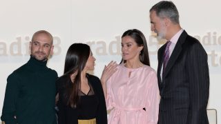 Blanca Paloma con los Reyes en ARCO / Gtres