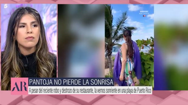 Isa Pantoja en 'El Programa de Ana Rosa'. / Telecinco
