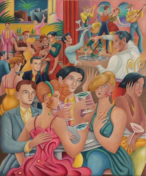 Café de la Habana de Ceesepe. / Salón de Arte Moderno