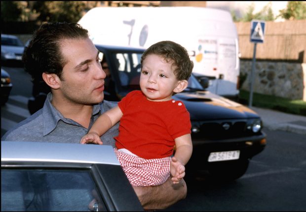 Antonio David Flores con su hijo David / Gtres