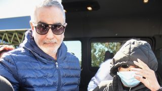 Isabel Pantoja y Agustín en Jerez. / Gtres