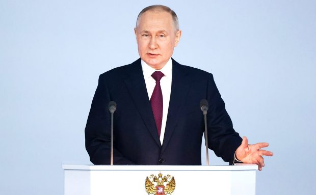 Putin dando un discurso / Gtres