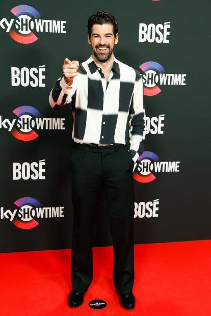 Miguel Ángel Muñoz en la premiere de 'Bosé'. / Gtres