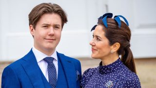 Christian de Dinamarca con su madre. / Gtres