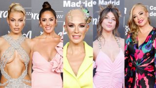 Jessica Goicoechea, Anabel Pantoja, Tamara Gorro, Anita Matamoros y Belén Esteban en los Premios Ídolo. / Gtres