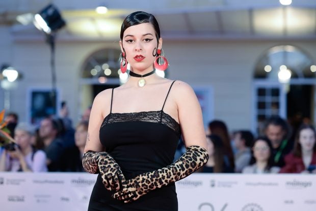 Dora Postigo en el Festival de Málaga. / Gtres