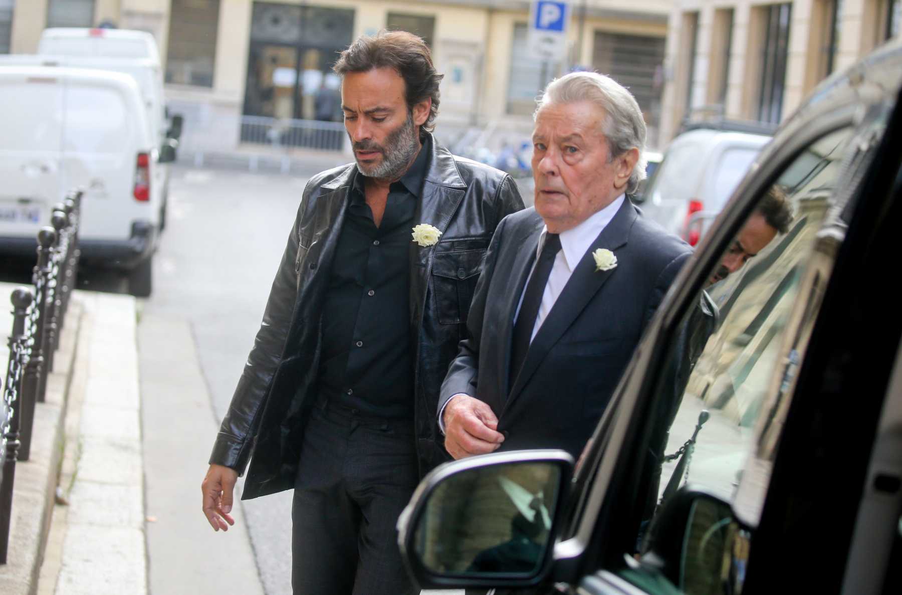 El actor Alain Delon y su hijo Anthony / Gtres