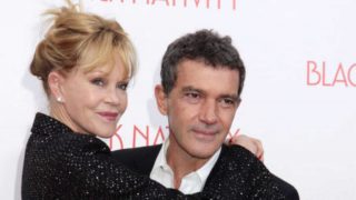 Melanie Griffith y Antonio Banderas en un evento / Gtres