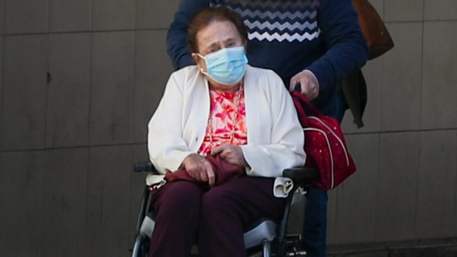 La infanta Margarita saliendo del hospital Gregorio Marañón. / Gtres