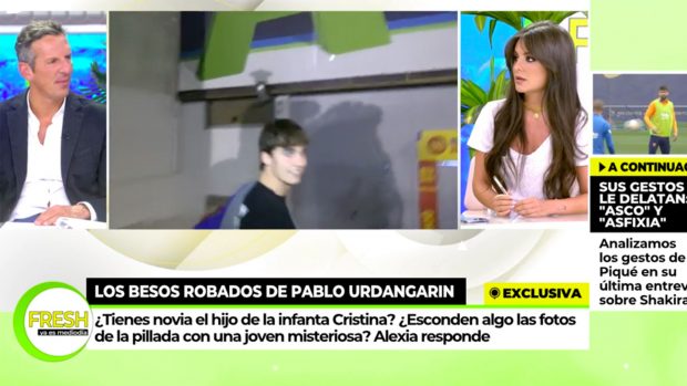 Alexia Rivas en 'Ya es mediodía' / Telecinco