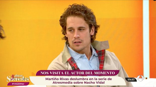 Martiño Rivas en 'Y ahora Sonsoles'. / Antena 3
