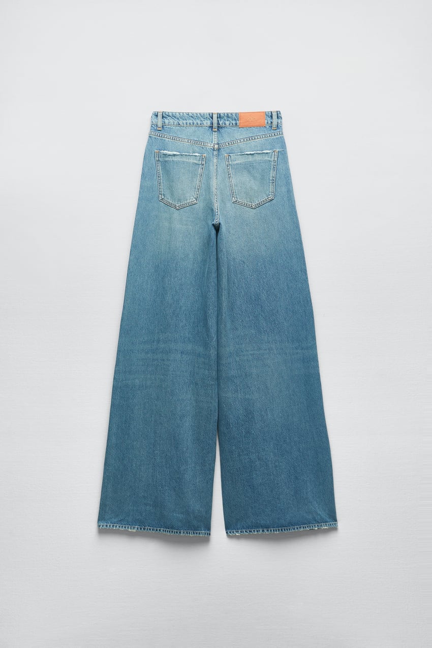 The jeans that are super sold out from Zara because they feel so good they are about to be restocked.