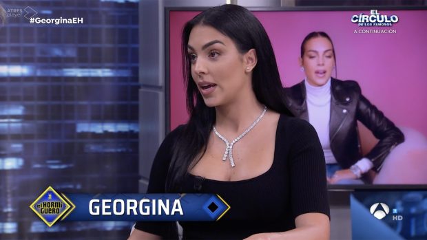 Georgina Rodríguez en 'El Hormiguero'. / Antena 3