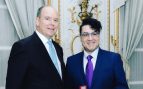 Manel Dalgó con Alberto de Mónaco / Instagram