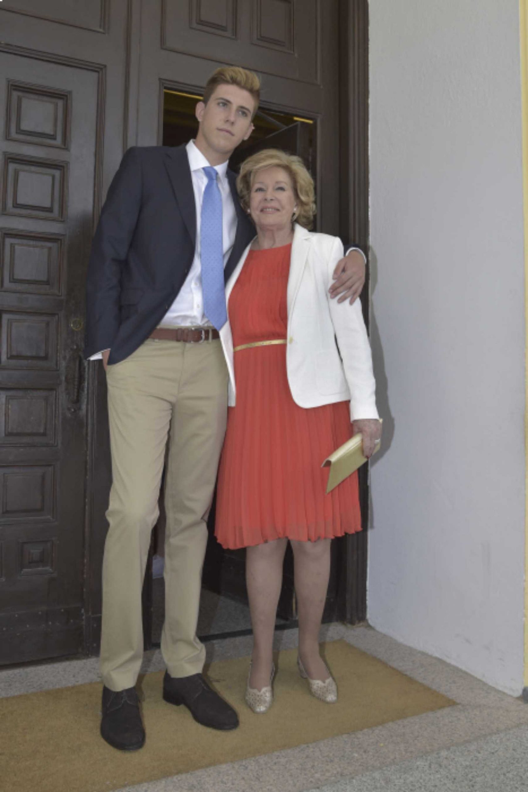 Francisco Murcia y su abuela Laura Valenzuela / Gtres