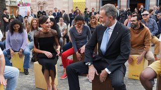 El Rey Felipe y la Reina Letizia en Cádiz. / Gtres