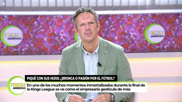 Joaquín Prat en el plató de 'Ya es mediodía'. / Telecinco