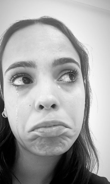 Gloria Camila llorando / Instagram