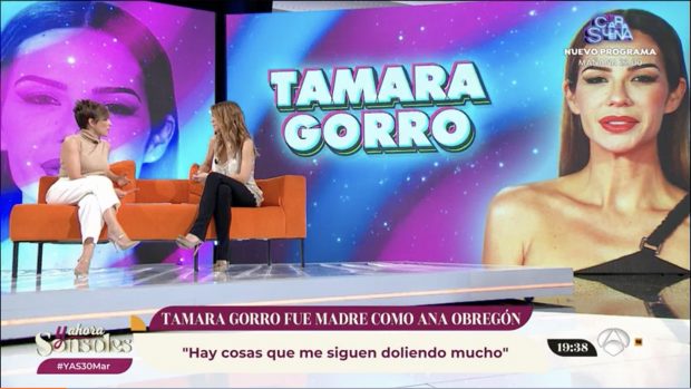 Tamara Gorro y Sonsoles Ónega en 'Y ahora Sonsoles'. / Antena 3