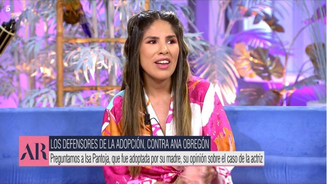 Isa Pantoja en 'El Programa de Ana Rosa'. / Telecinco