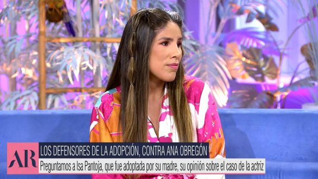 Isa Pantoja en 'El Programa de Ana Rosa'. / Telecinco