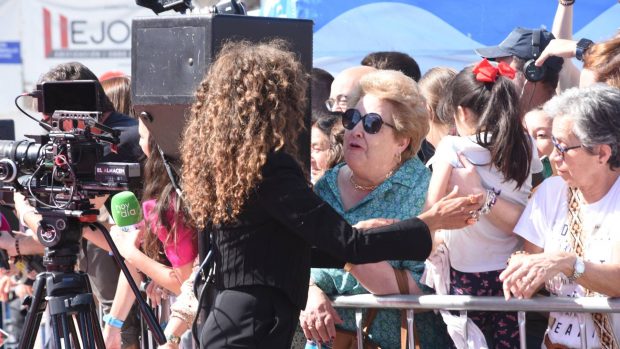 Rosario en la inauguración del Museo Lola Flores. / Gtres