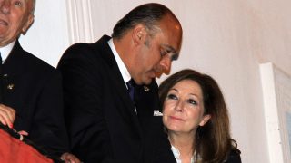 Ana Rosa Quintana y Juan Muñoz en Semana Santa. / Gtres