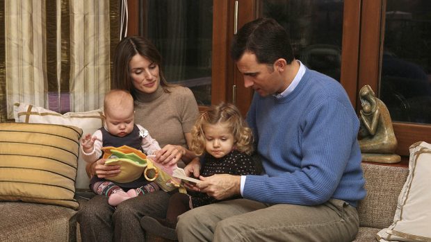 El Rey Felipe, la Reina Letizia, la Princesa Leonor y la infanta Sofía / Gtres