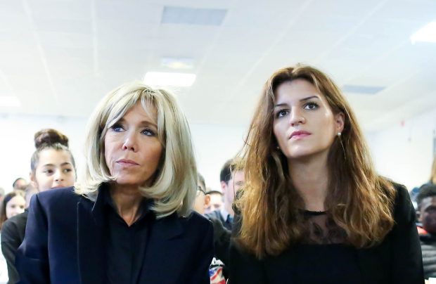 Marlène Schiappa y Brigitte Macron en Francia. / Gtres