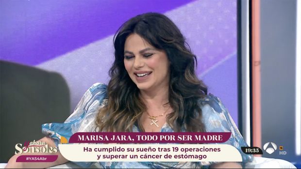 Marisa Jara en 'Y ahora Sonsoles'. / Antena 3