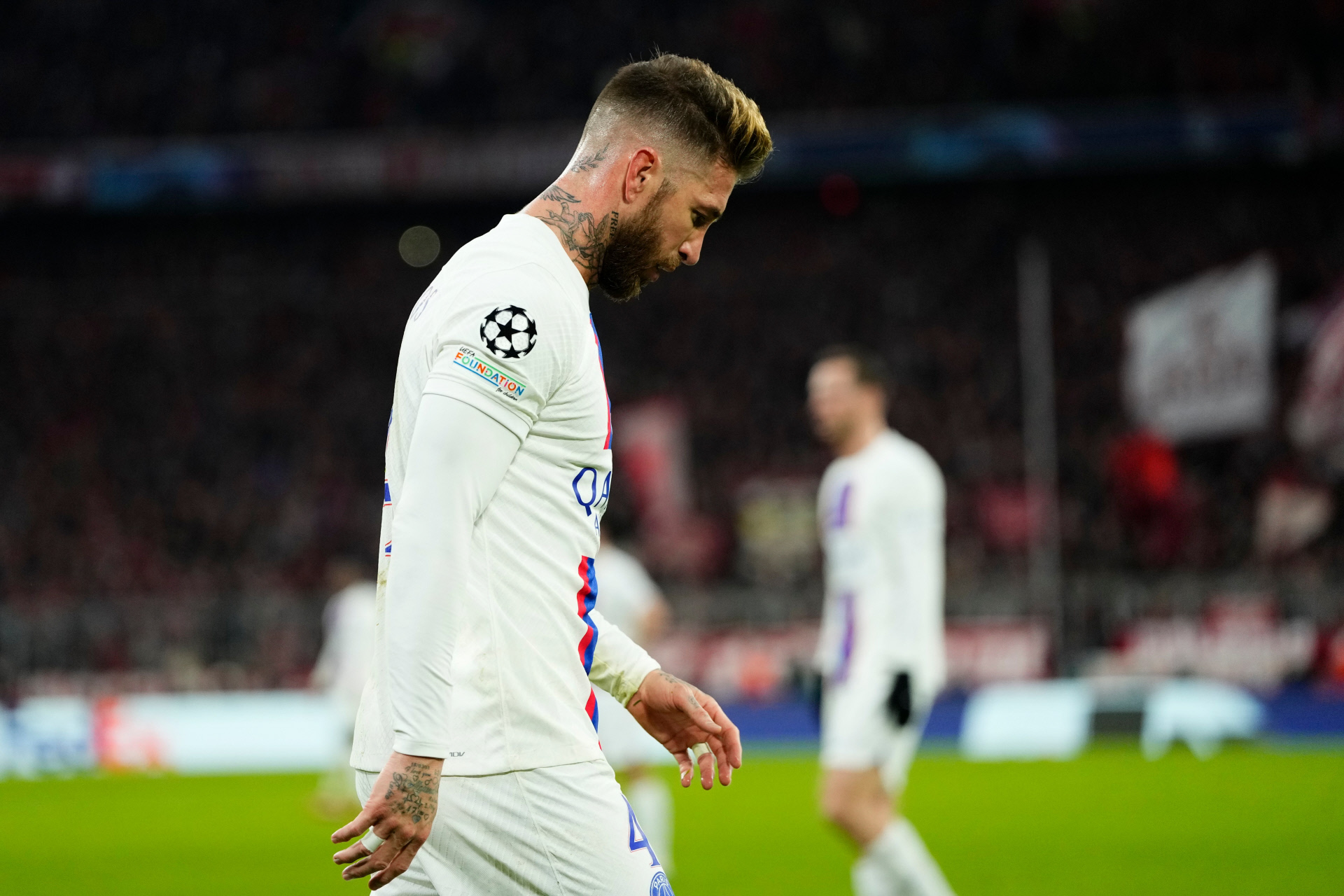 Sergio Ramos, en un partido con el París Saint-Germain / Gtres