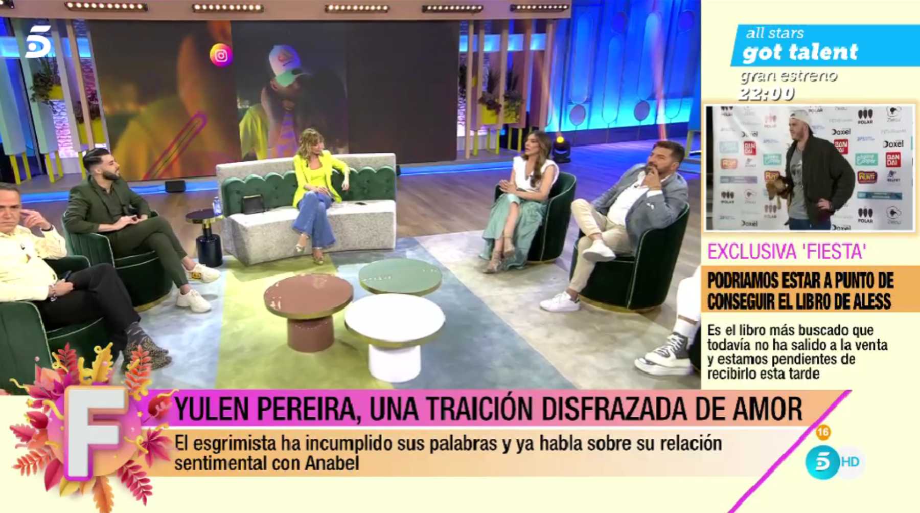 Imagen del plató del programa 'Fiesta' / Telecinco