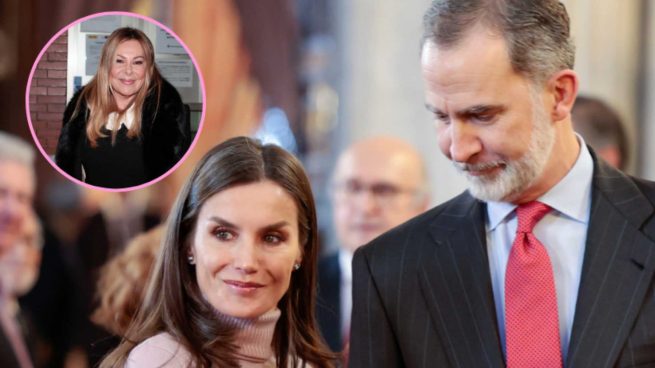 El Rey Felipe VI y Doña Letizia, y Ana Obregón / Gtres