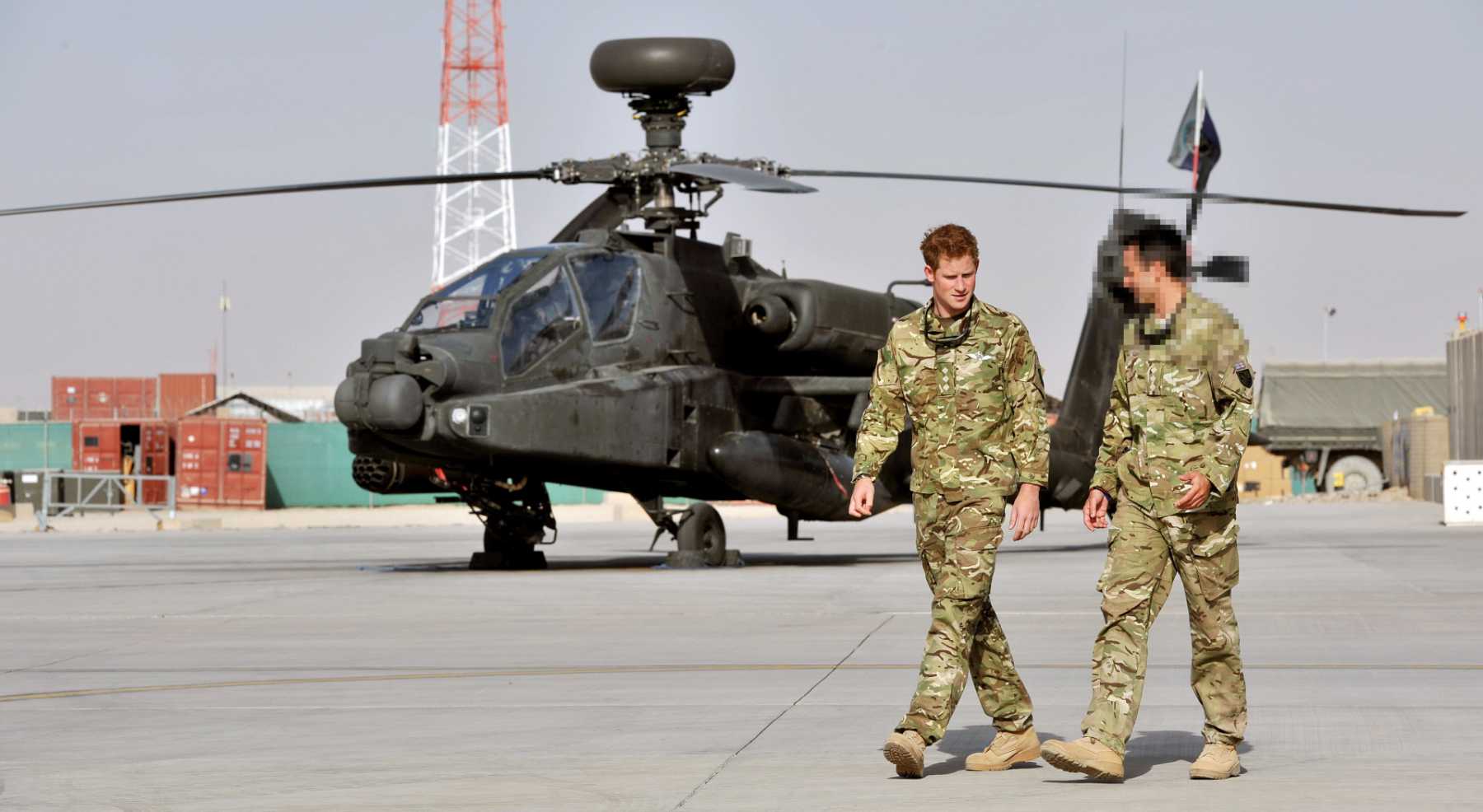 El príncipe Harry en el ejército británico / Gtres