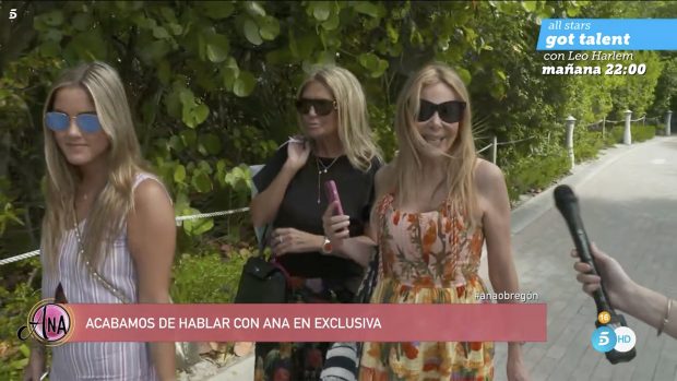 Ana Obregón y Susana Uribarri en Miami / Telecinco