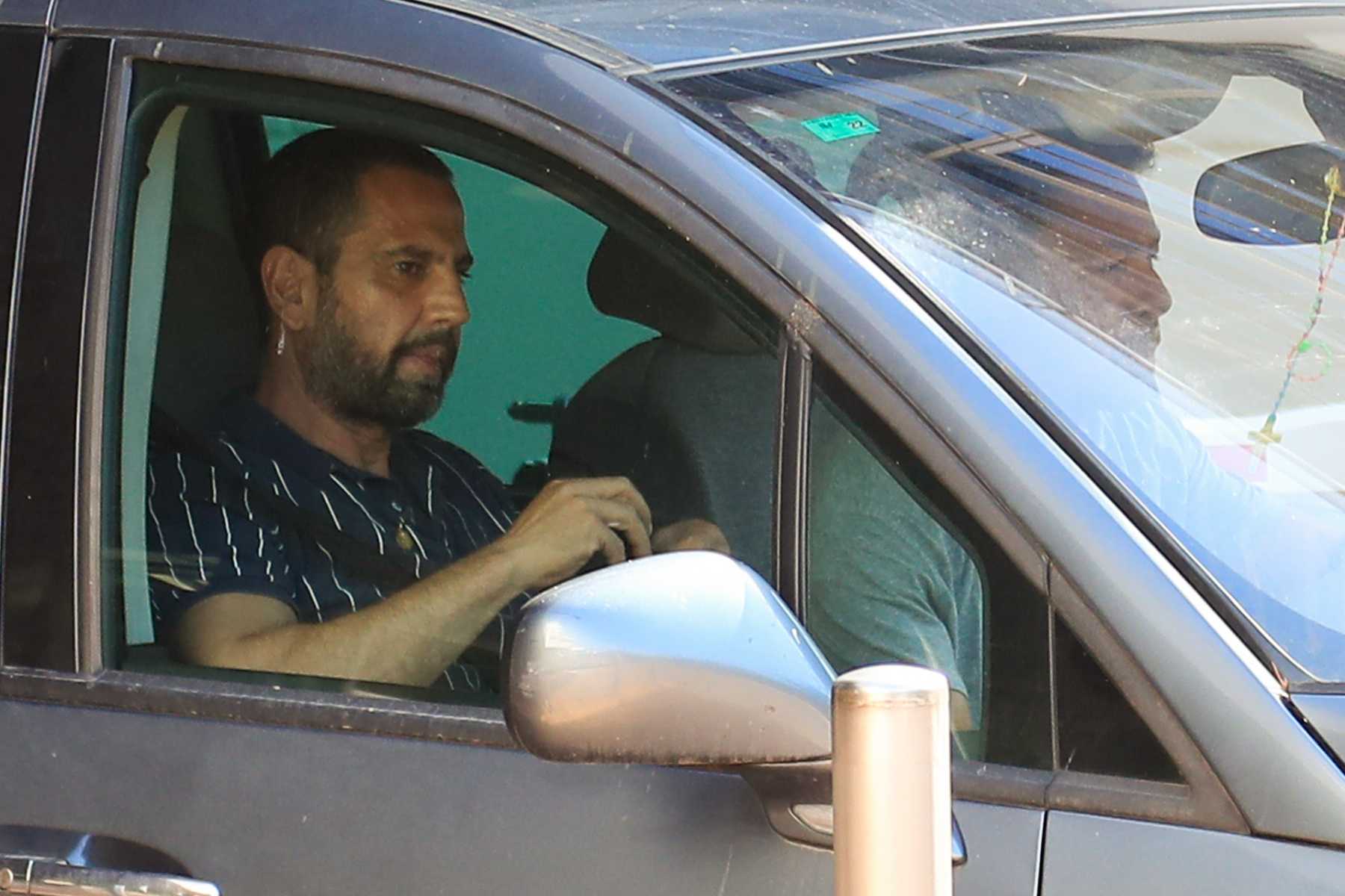 Nacho Palau y Cristian Villela en un coche / Gtres