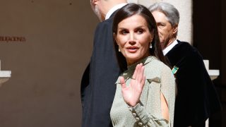 La Reina Letizia en Alcalá de Henares. / Gtres