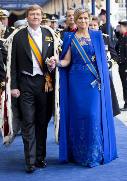 Guillermo y Máxima de Holanda el día de la coronación / Gtres