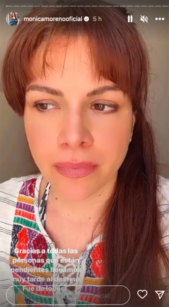 Mónica Moreno en Instagram / Redes sociales