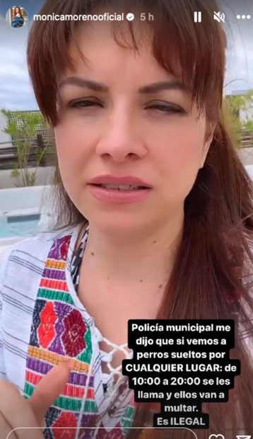 Mónica Moreno en Instagram / Redes sociales
