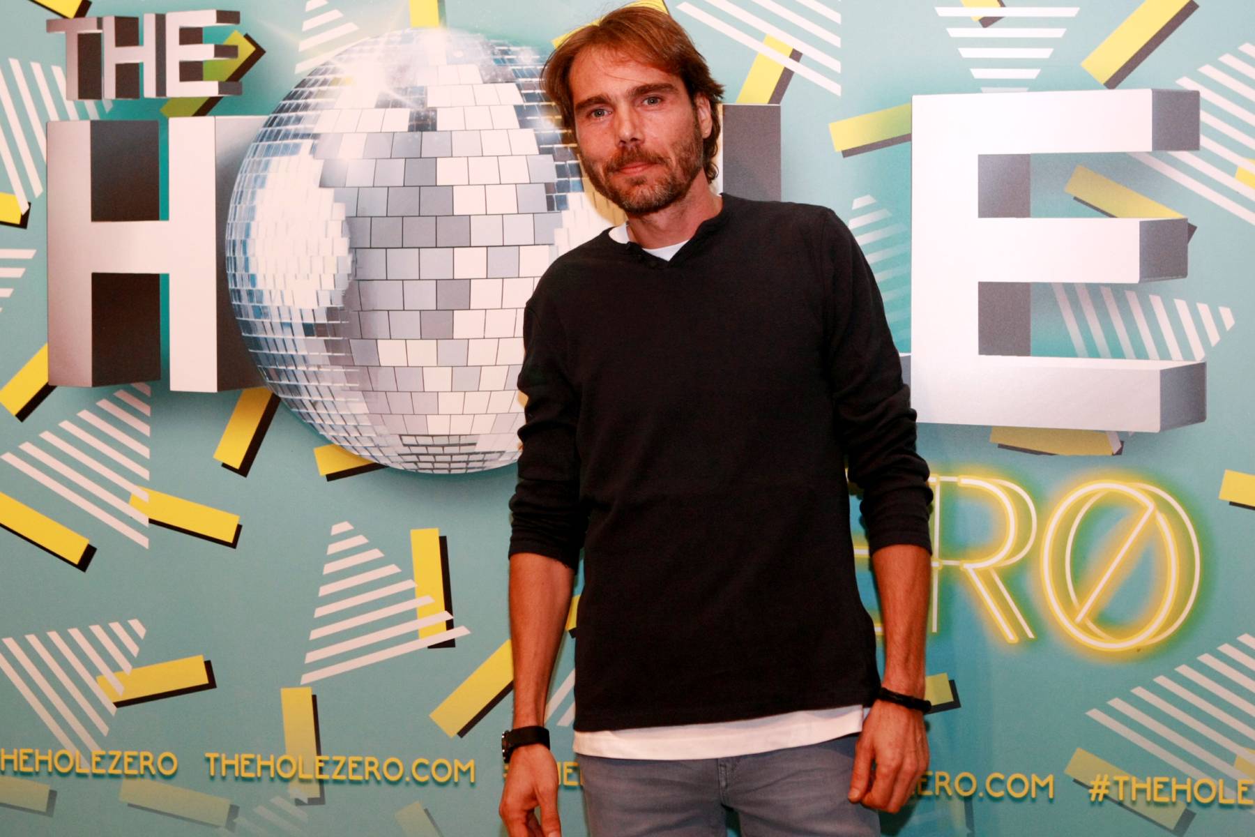 Carlos Navarro " El Yoyas " durante la presentación de la obra de teatro "The Hole Zero" en Barcelona. 2017/ Gtres