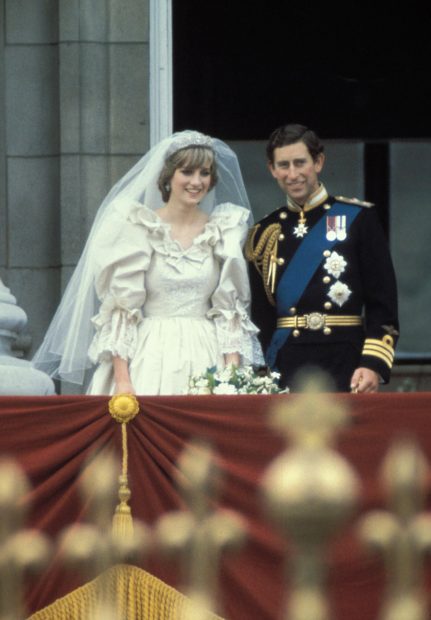 El rey Carlos III y la princesa Diana el día de su boda / Gtres