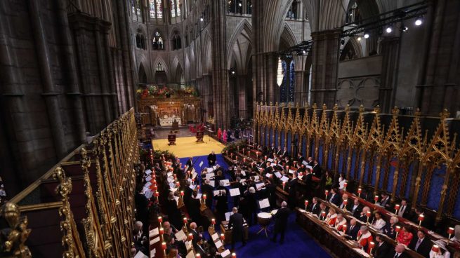 La Abadía de Westminster en el día de la coronación de Carlos III / Gtres