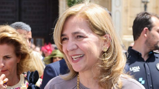 La Infanta Cristina en un boda en Toledo / Gtres