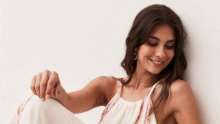 El vestido largo de Mulaya que va a ser una locura: queda increíble